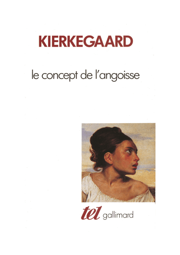 Couverture de « Le concept de l'angoisse »