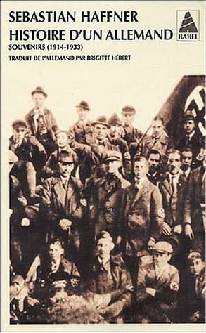 Couverture de « Histoire d'un allemand »