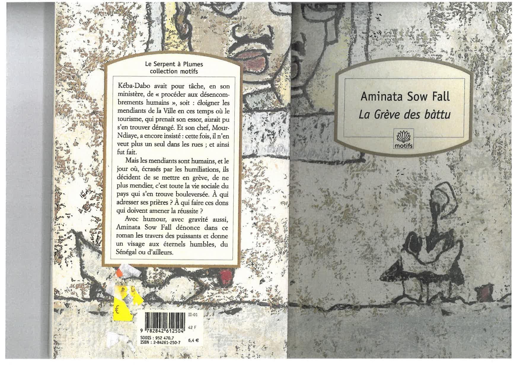 Couverture de « Aminata Sow Fall - La Grève des bàttu 1 »