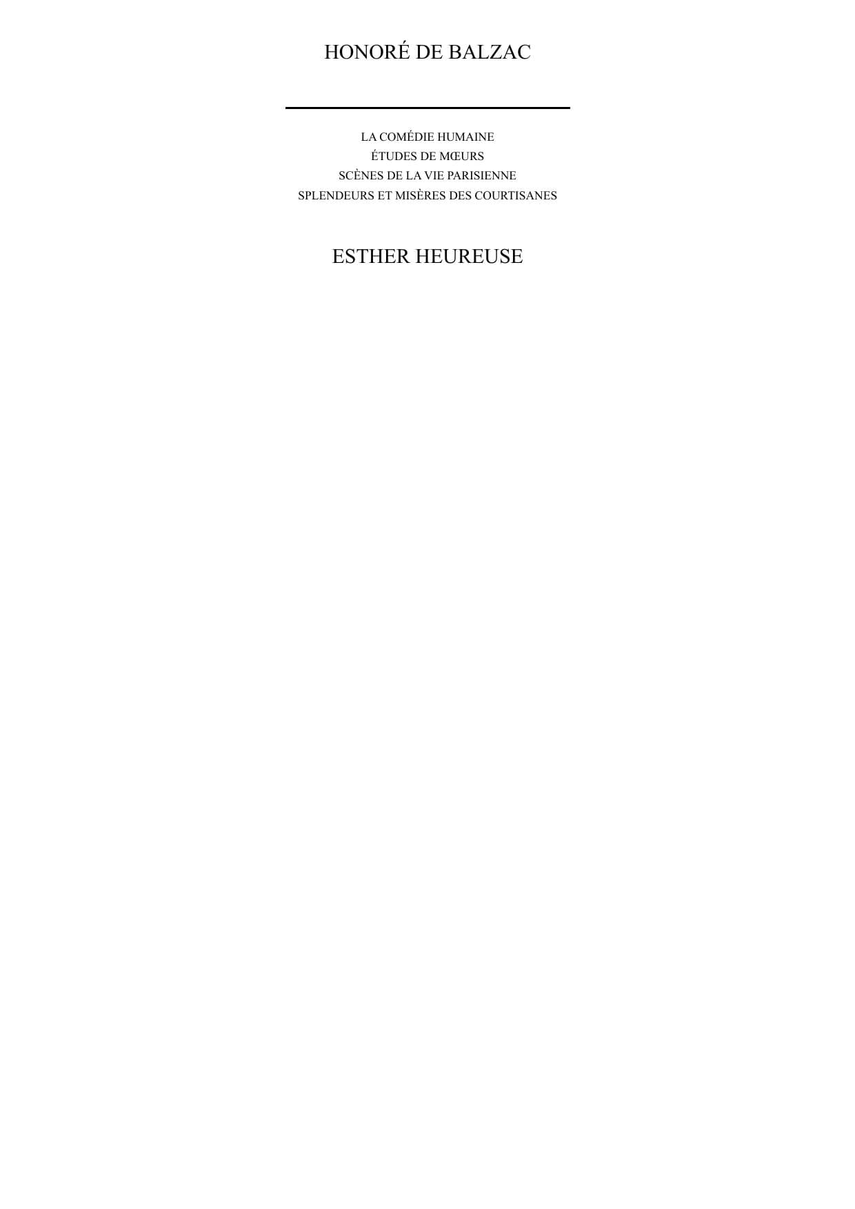 Couverture de « Esther heureuse »