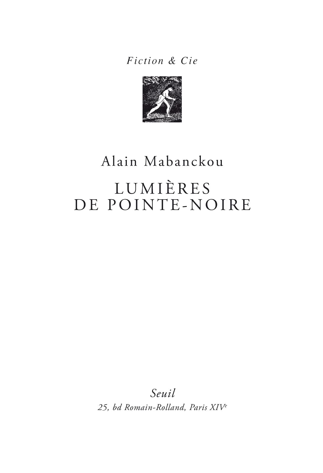 Couverture de « Lumières de Pointe-Noire »