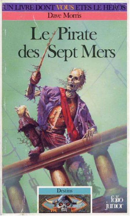 Couverture de « Destins[01]Le Pirate des Sept Mers »