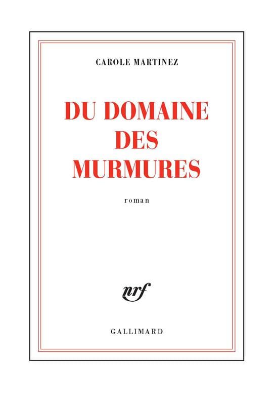 Couverture de « Du domaine des Murmures »