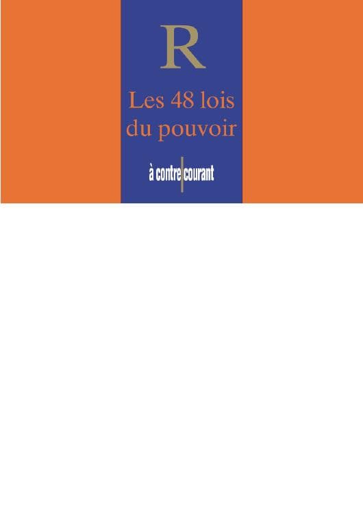 Couverture de « 48 Lois Du Pouvoir »
