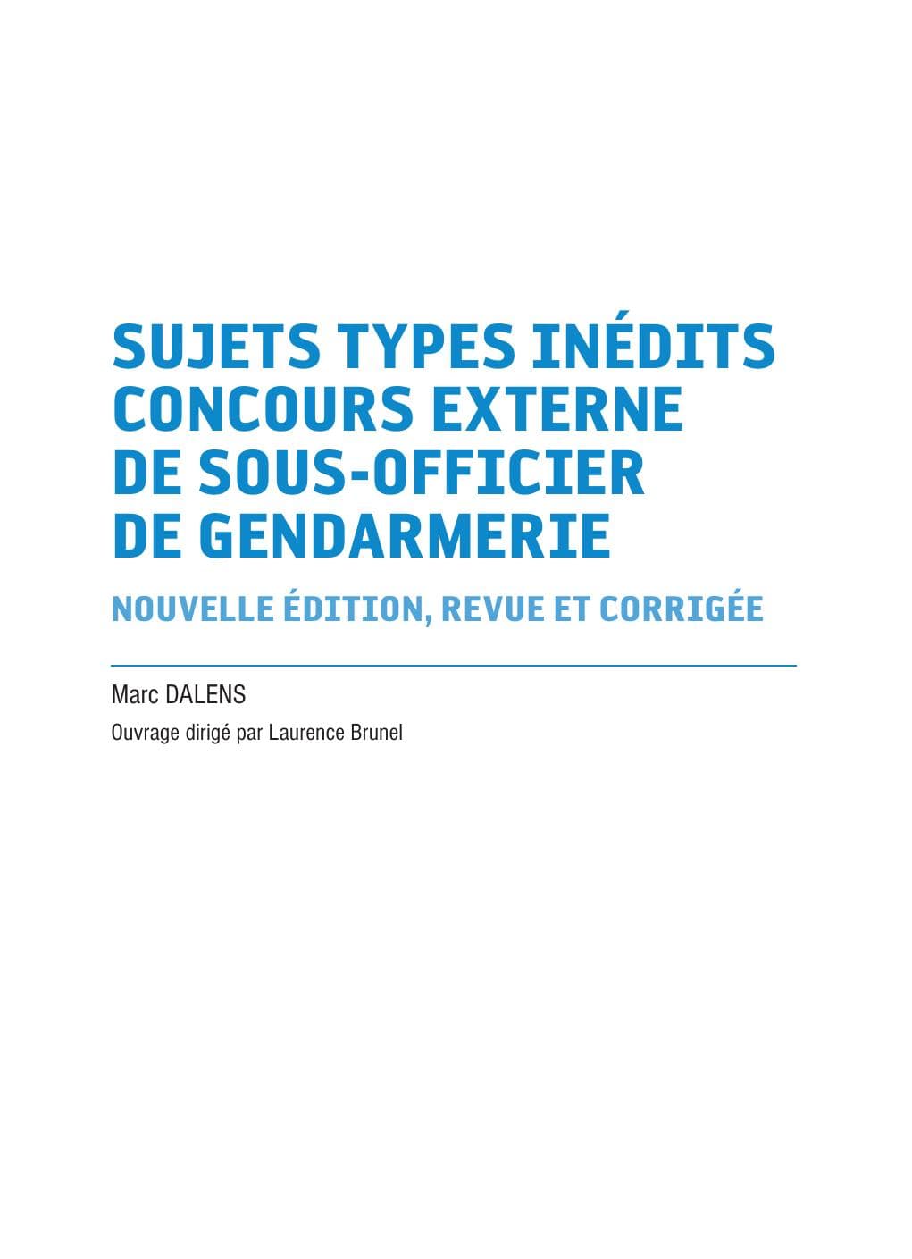 Couverture de « gendarmerieee extrait »