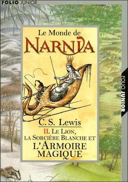 Couverture de « Narnia T2 Le Lion, la Sorcière Blanche et l'Armoire magique »