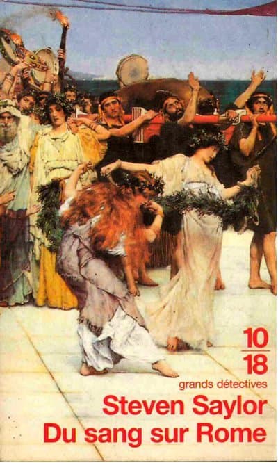 Couverture de « Du sang sur Rome »