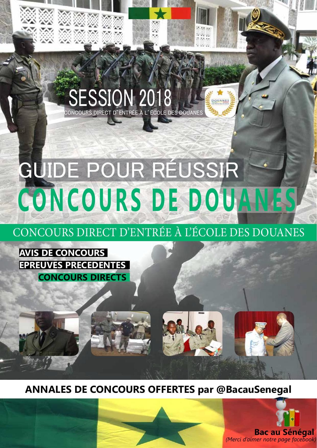 Couverture de « ANNALES CONCOURS DOUANE 2018 GRATUITS »