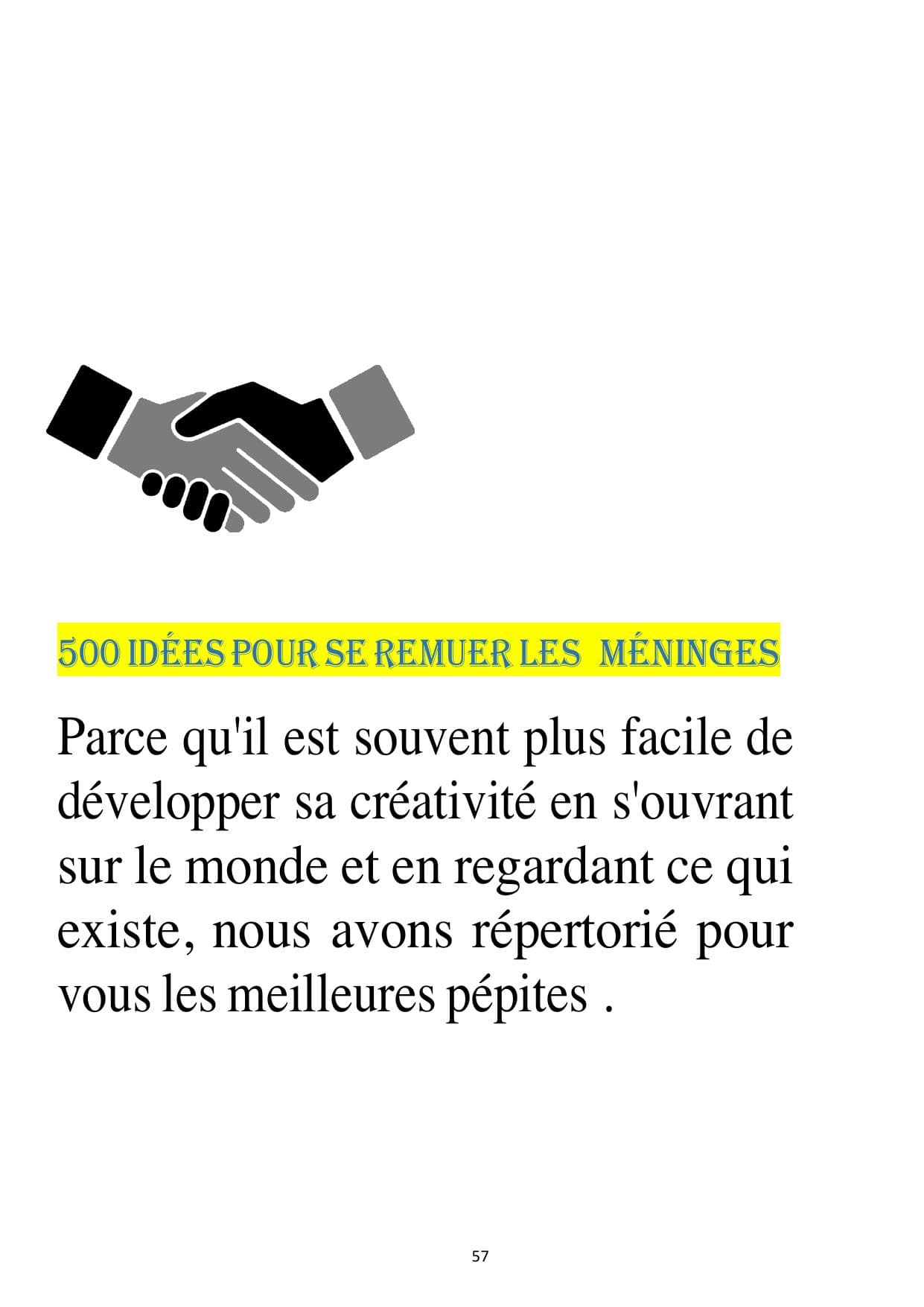 Couverture de « 500 IDEES DE BUSINESS POUR ENTREPRENDRE PDF »