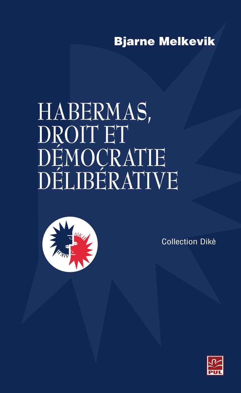 Couverture de « Habermas, droit et démocratie délibérative »