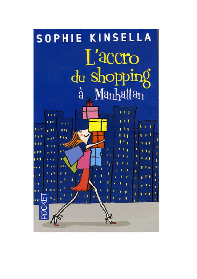 Couverture de « L'accro du shopping à Manhattan »