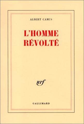 Couverture de « L'Homme Révolté »