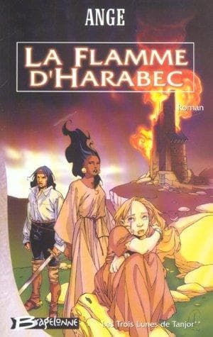 Couverture de « La flamme d'Harabec »