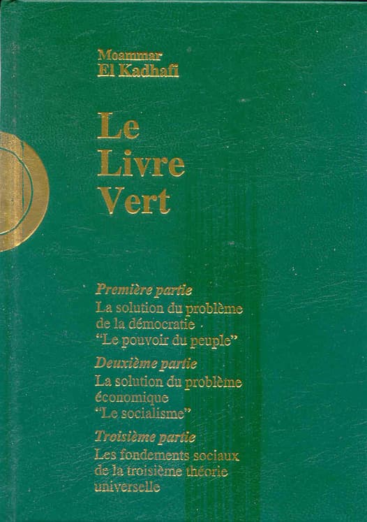 Couverture de « Le livre vert »