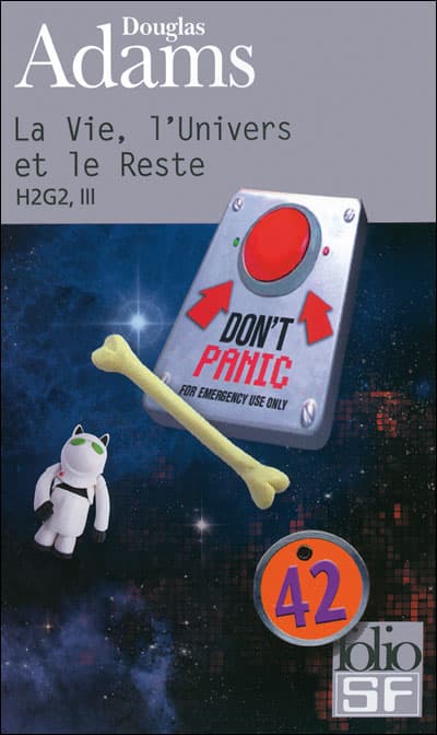 Couverture de « La Vie, l'Univers et le Reste »
