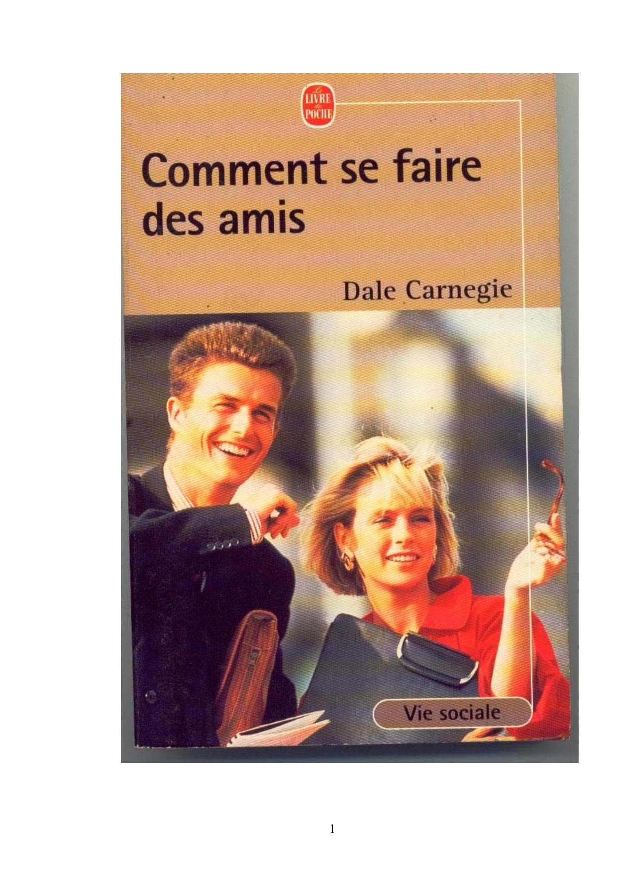Couverture de « Microsoft Word - Comment se faire des amis.doc »