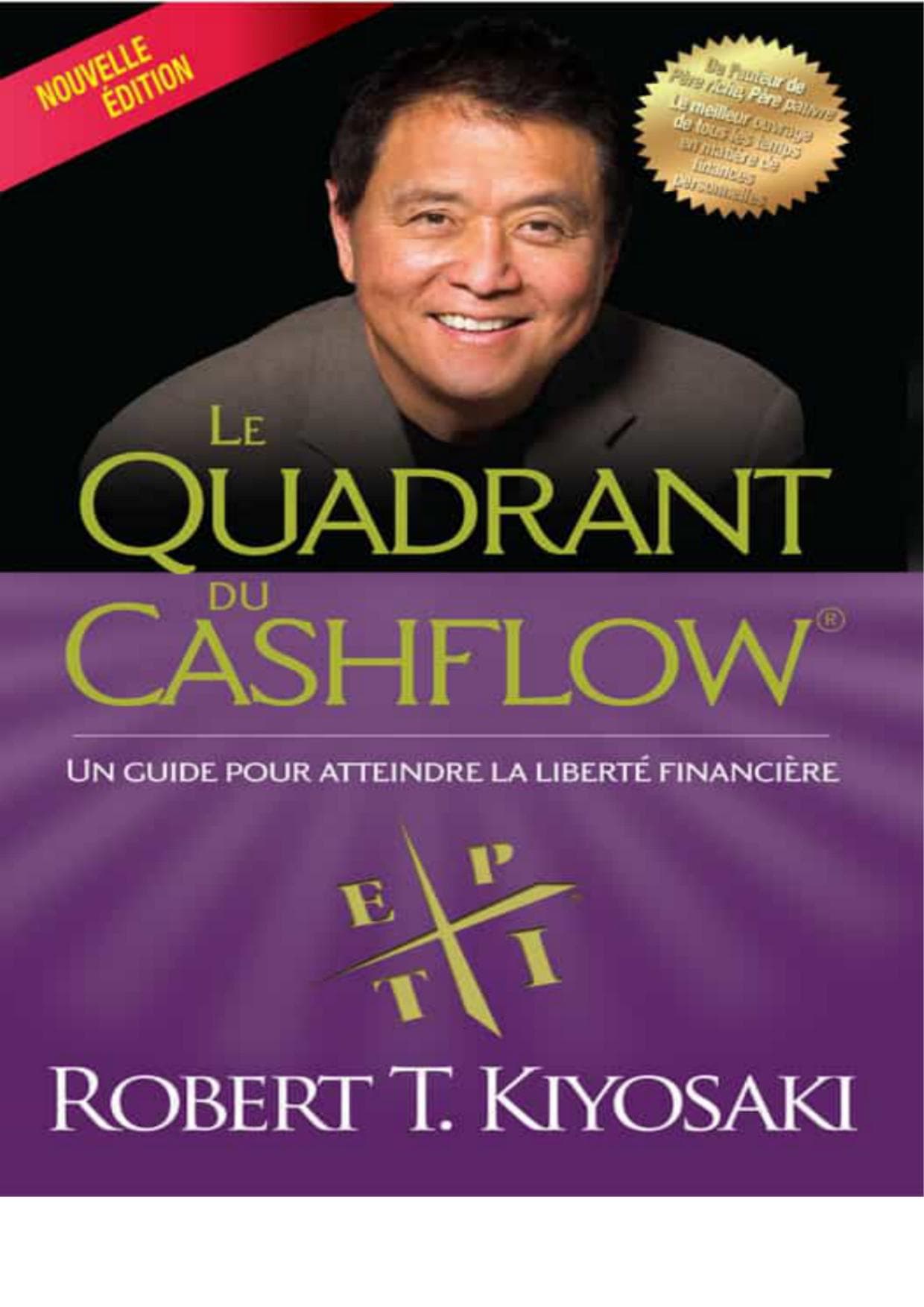 Couverture de « quadrant du coach flower de rober kiyosaki »