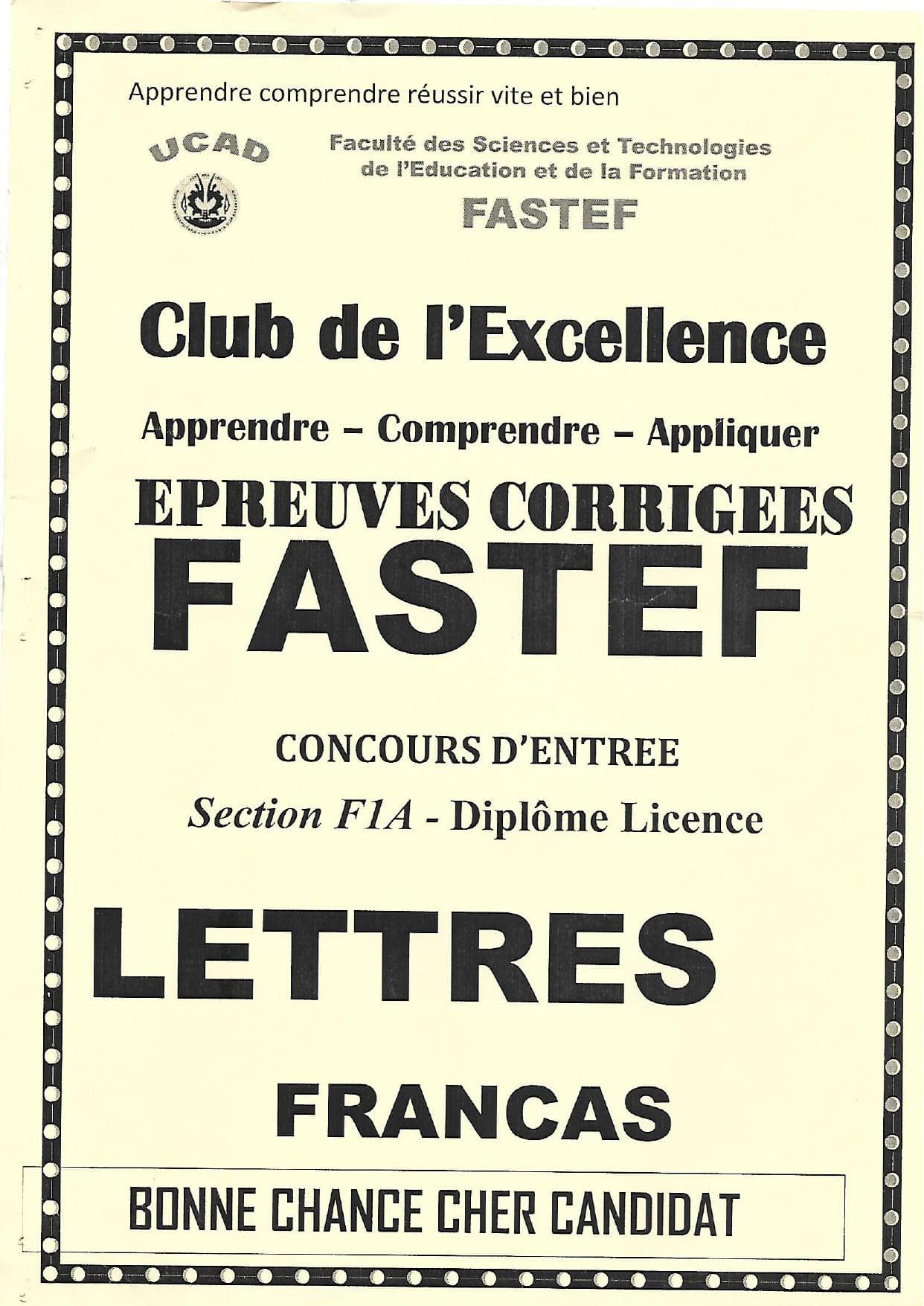 Couverture de « fasteff francais »