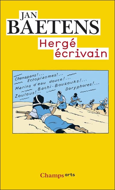 Couverture de « Hergé écrivain »