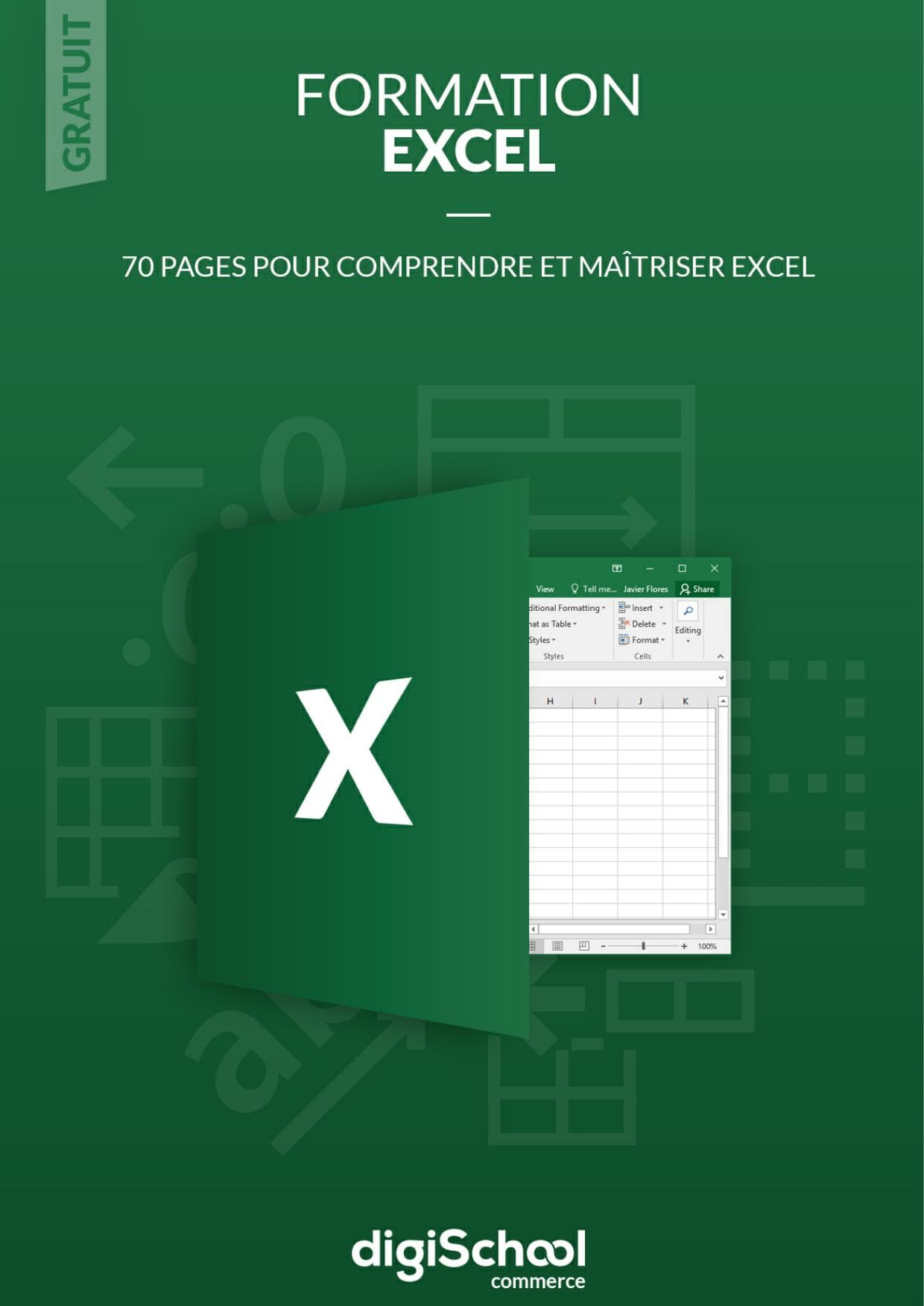 Couverture de « Formation Excel »