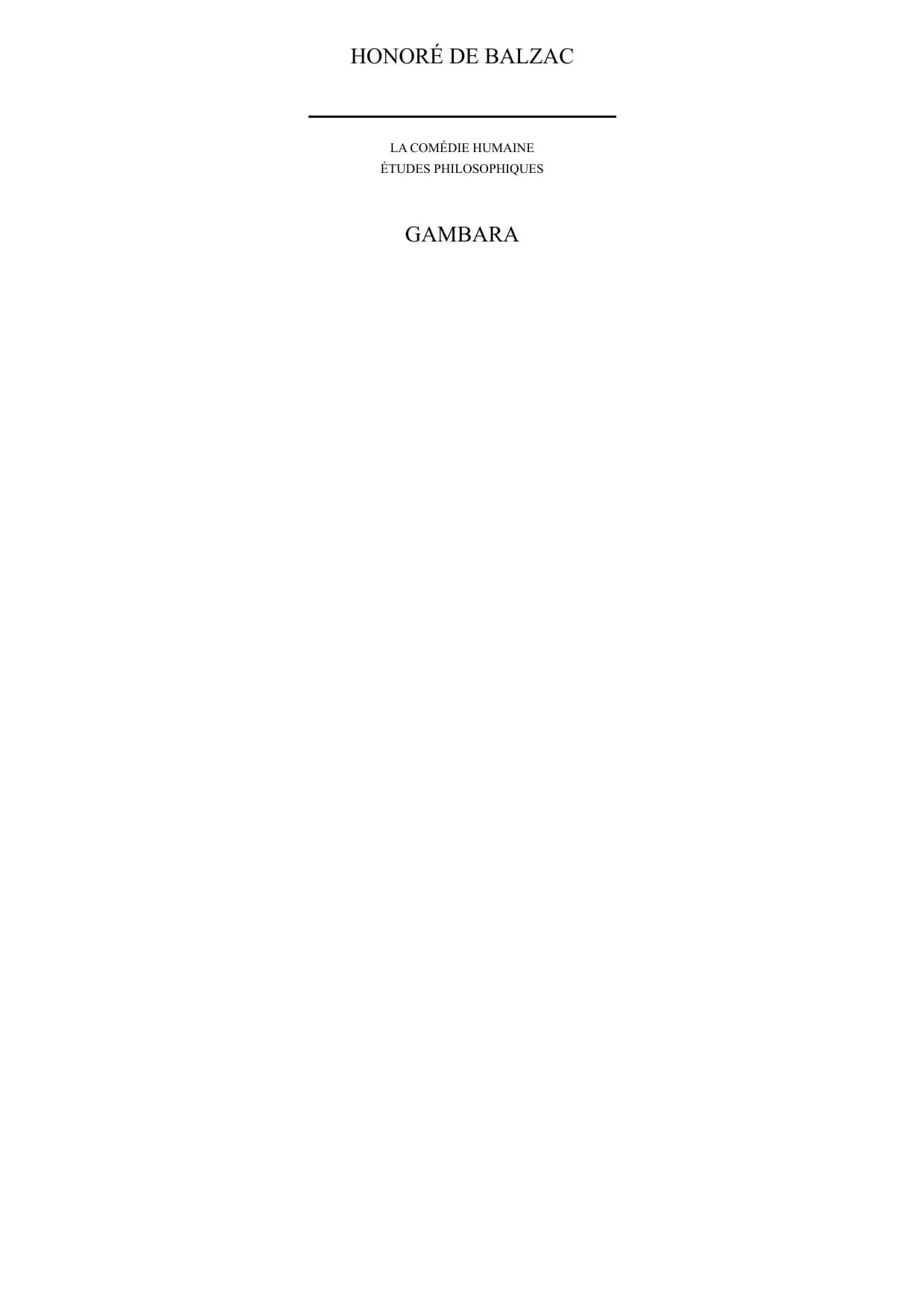 Couverture de « Gambara »