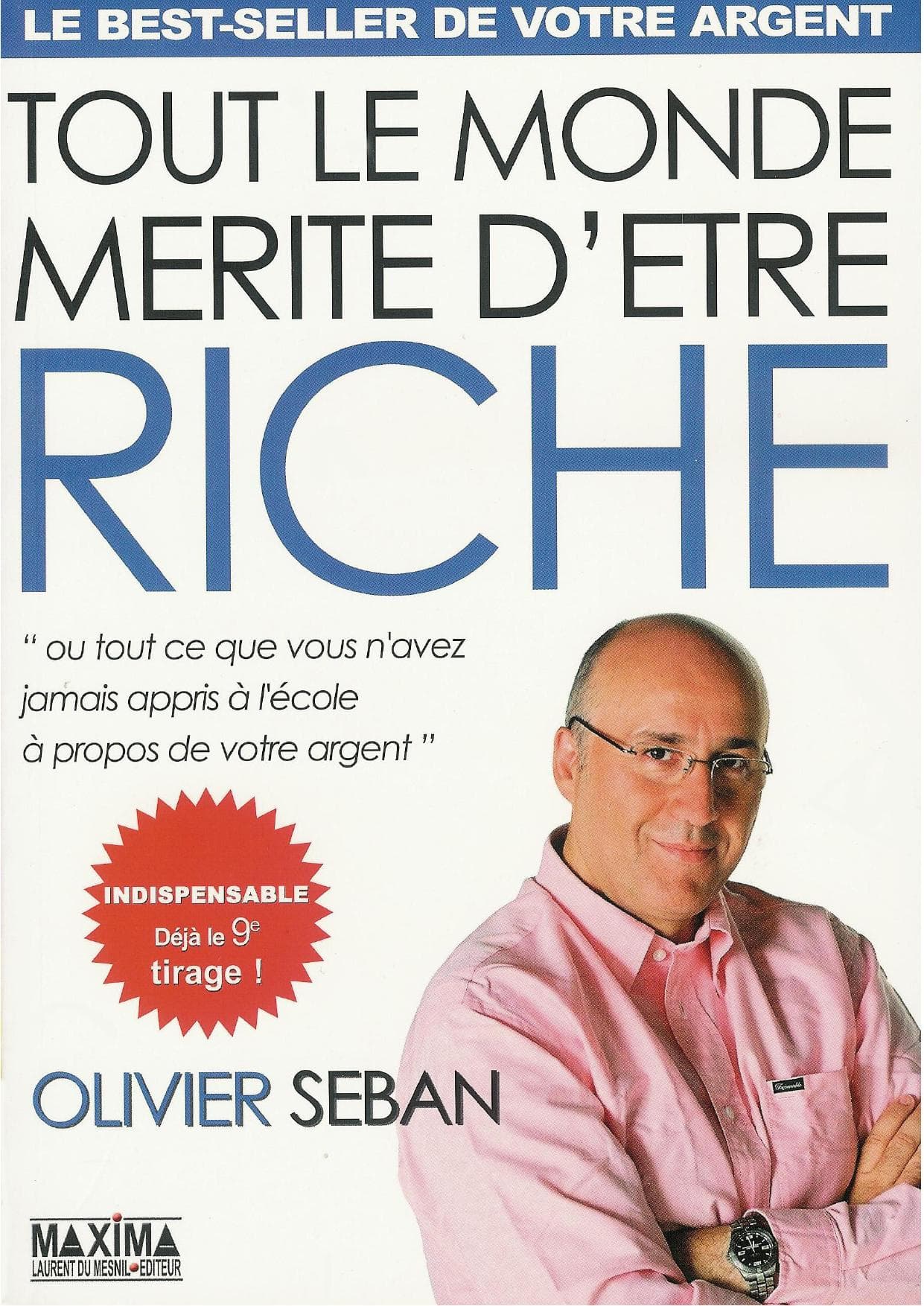 Couverture de « Tout le monde mérite d être riche »