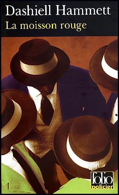 Couverture de « La moisson rouge »