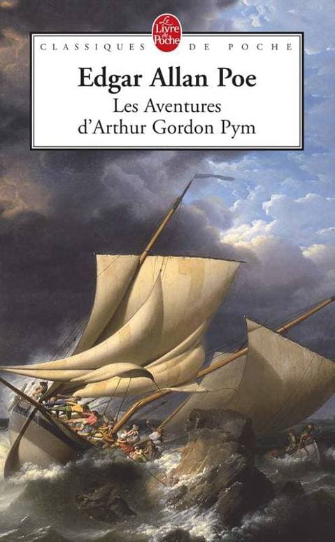Couverture de « Les Aventures d'Arthur Gordon Pym de Nantucket »