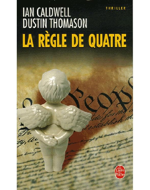 Couverture de « La règle de quatre »