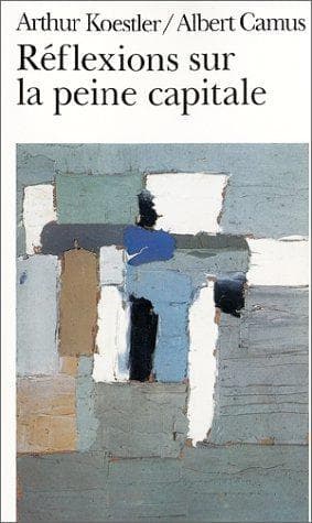 Couverture de « Réflexions Sur La Peine Capitale »
