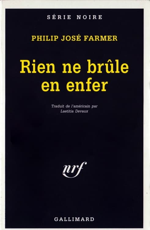 Couverture de « Rien ne brûle en Enfer »
