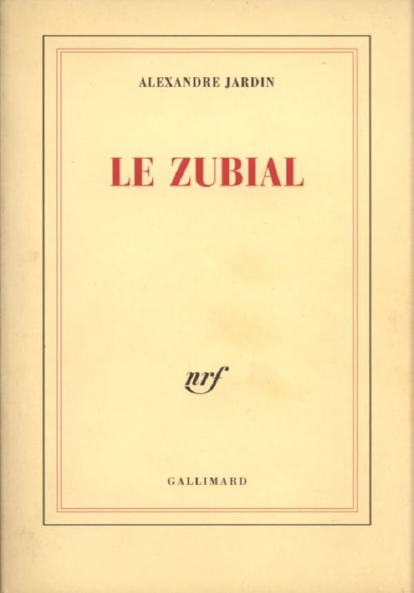 Couverture de « Le Zubial »