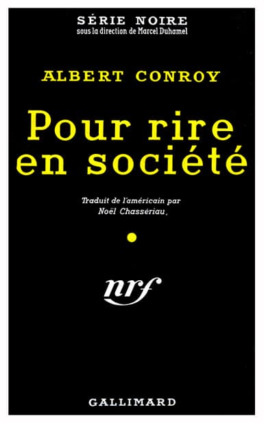 Couverture de « Pour rire en société »