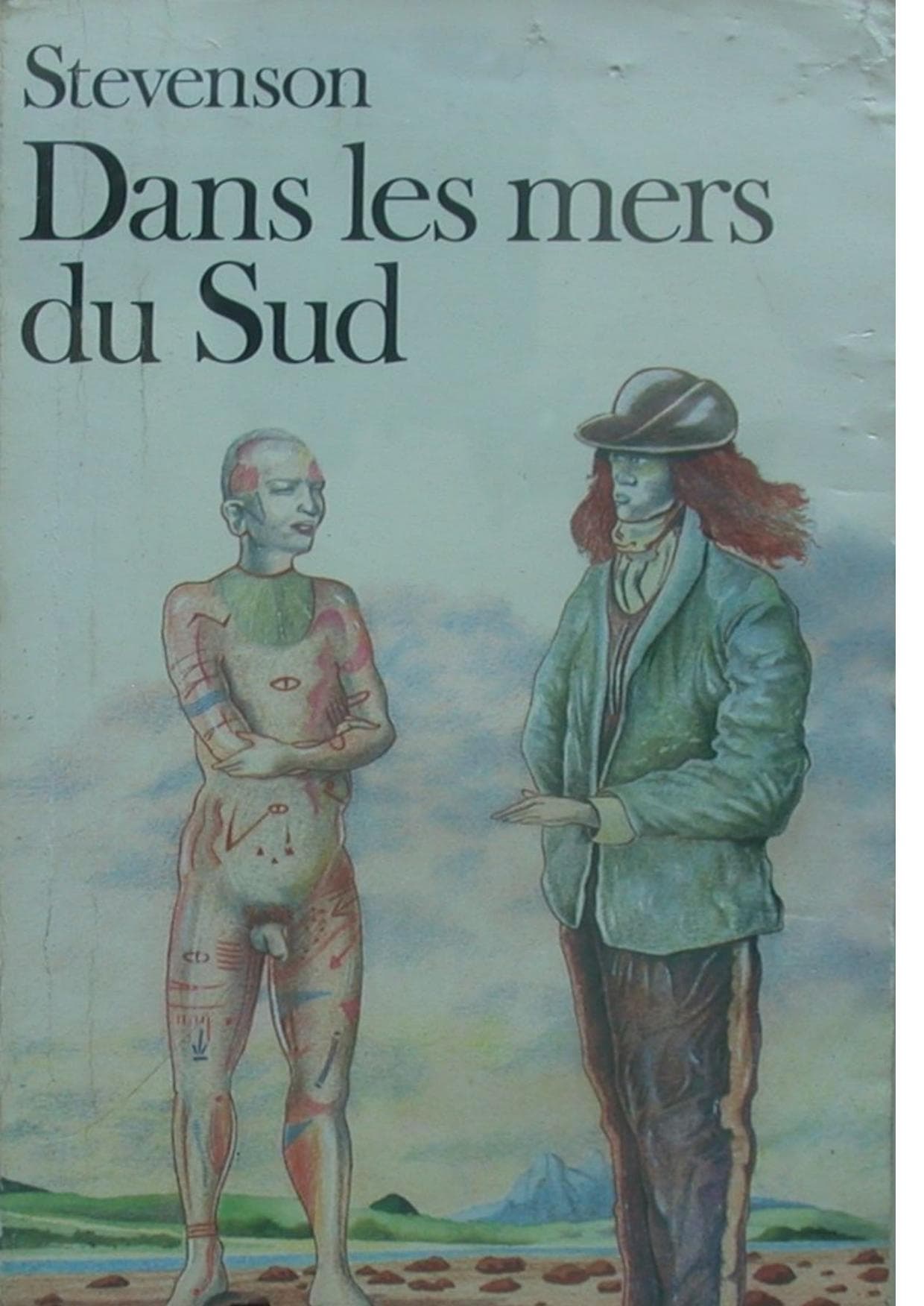 Couverture de « Dans les mers du Sud »
