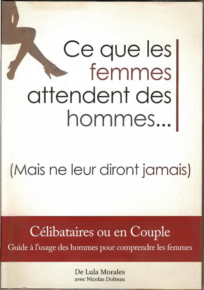 Couverture de « Ce que les femmes attendent des hommes, mais ne leur diront jamais »