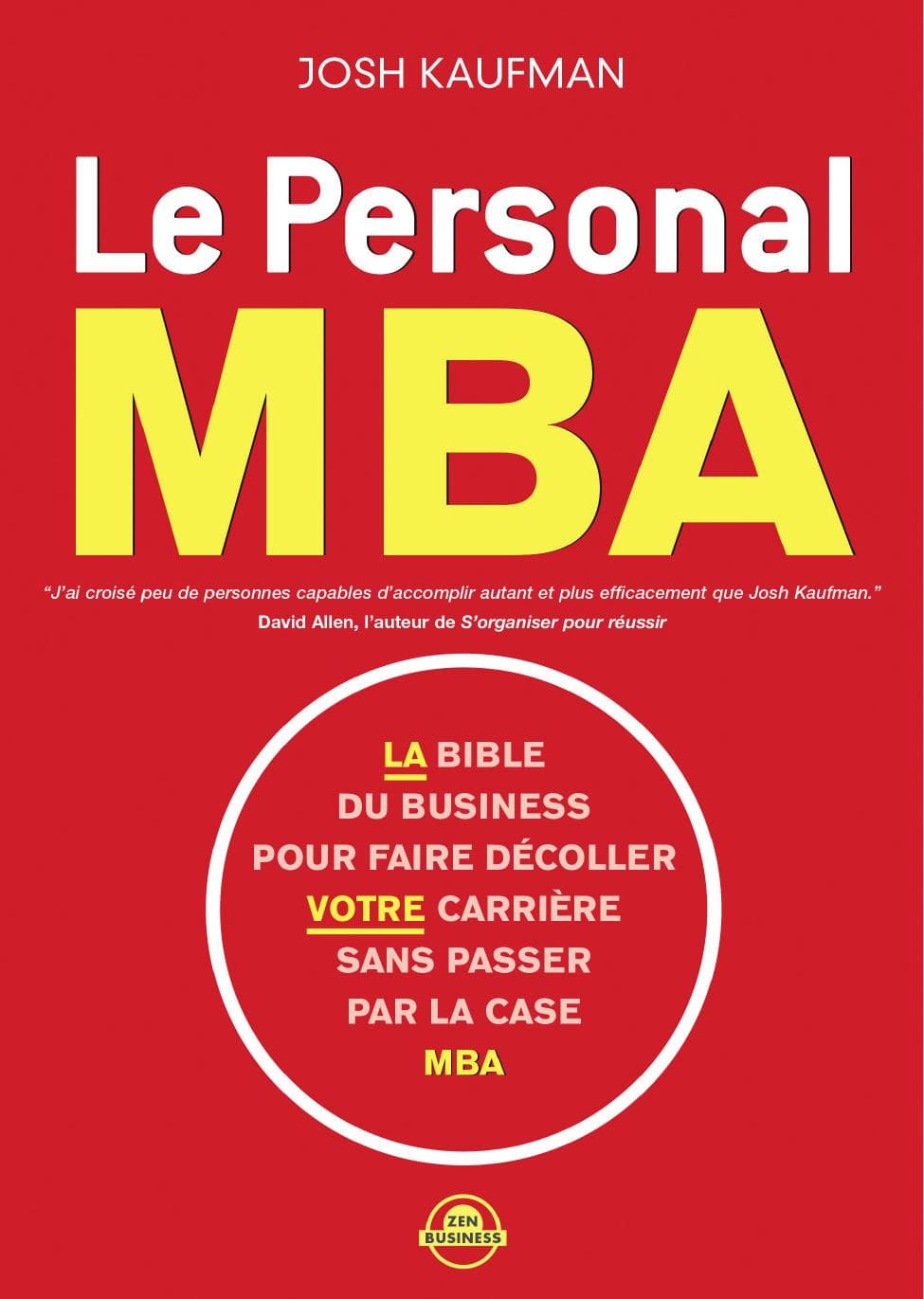 Couverture de « Le Personal MBA »