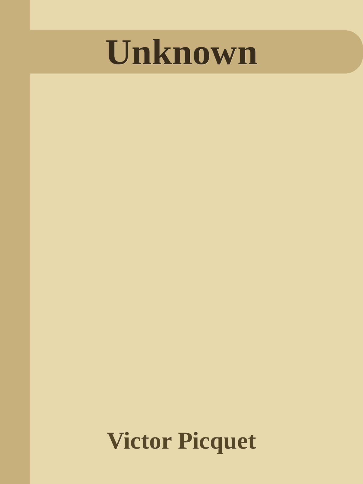 Couverture de « Unknown »