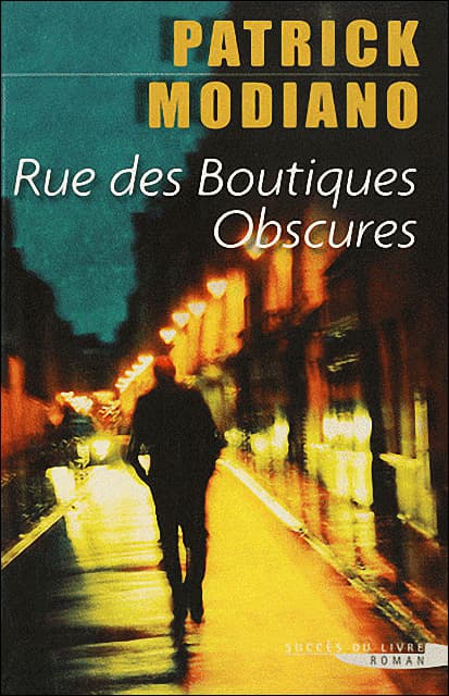 Couverture de « Rue des boutiques obscures »