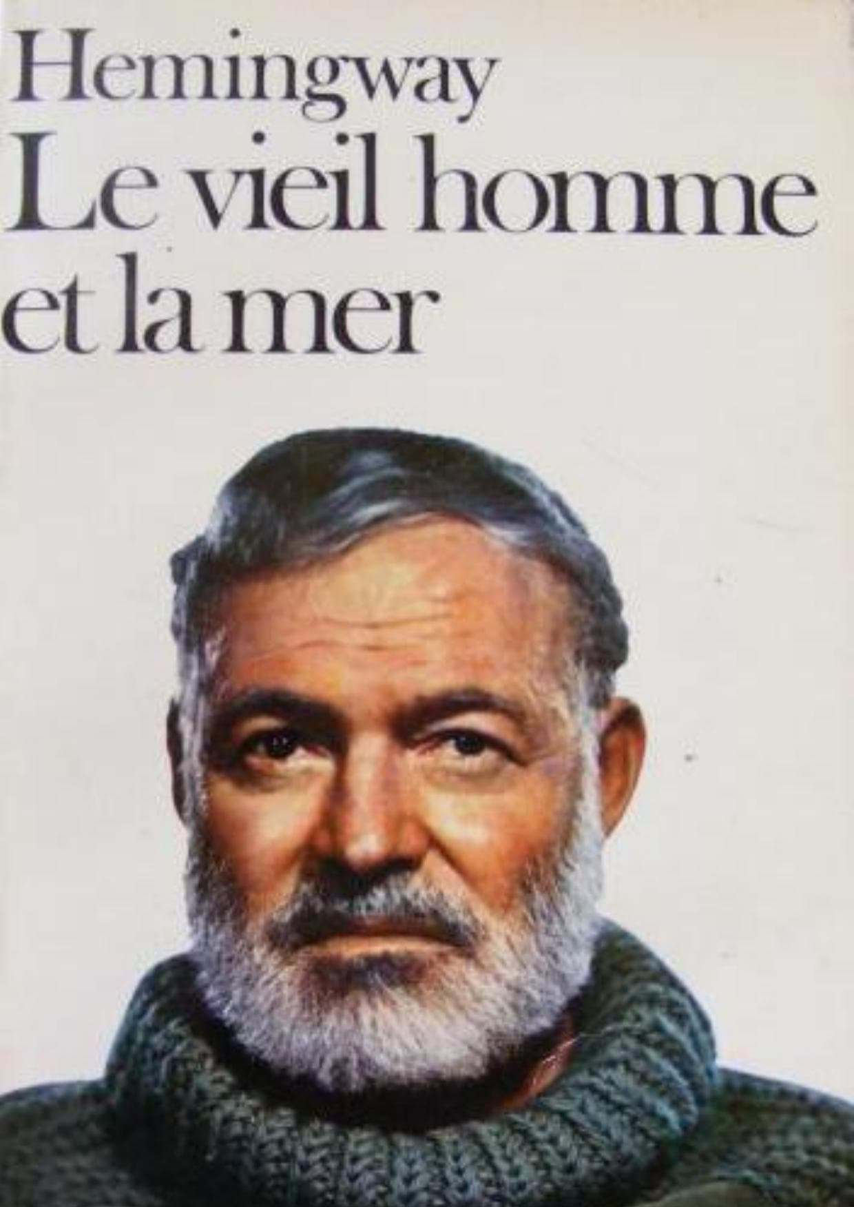 Couverture de « Le vieil homme et la mer »