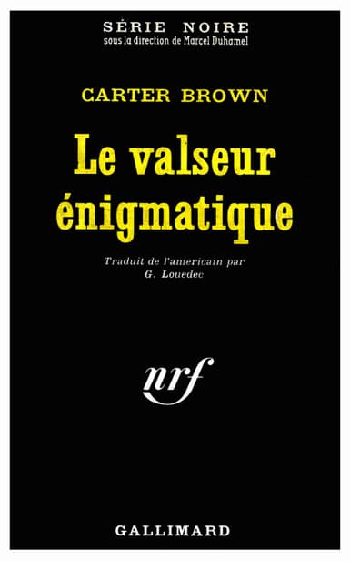 Couverture de « Le valseur énigmatique »