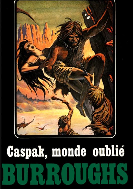Couverture de « Caspak, le monde oublié »
