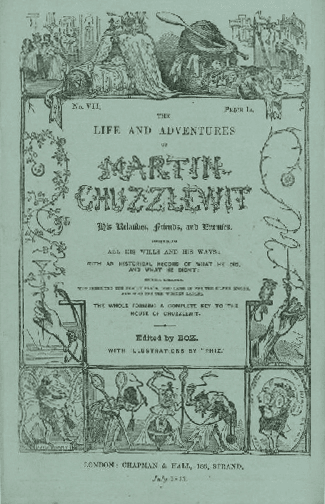 Couverture de « Vie et aventures de Martin Chuzzlewit - Tome II »