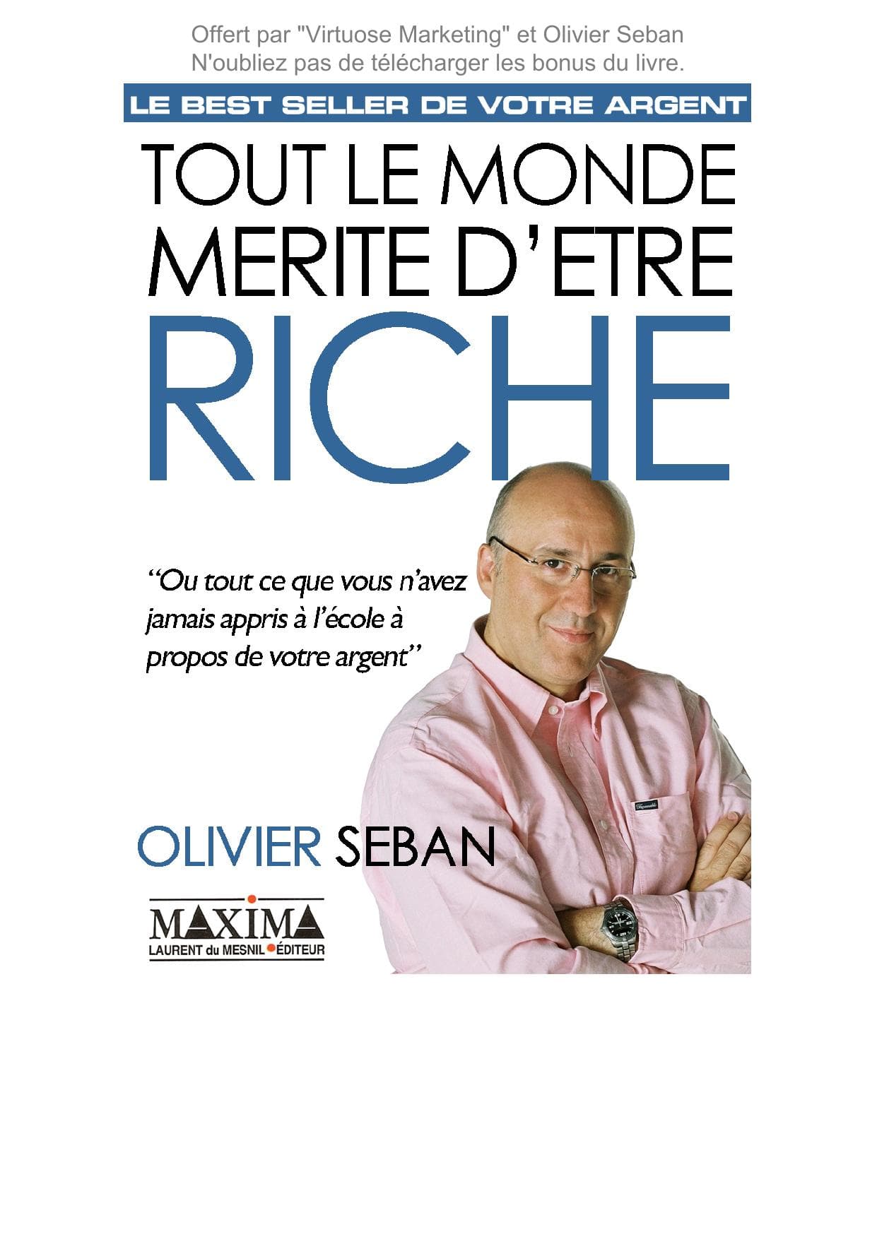Couverture de « D”but/Merite d'’tre riche »