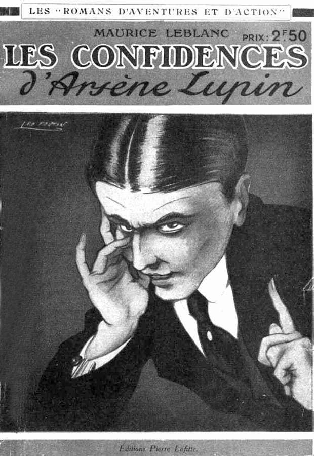 Couverture de « Les Confidences d'Arsène Lupin »