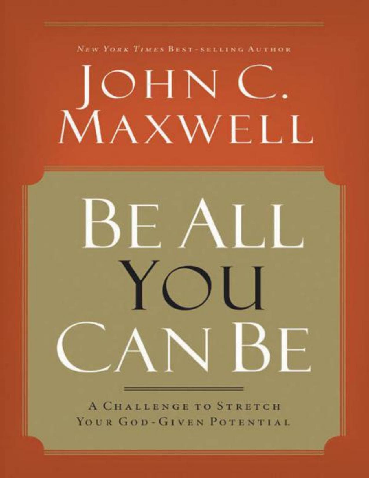Couverture de « Devenez ce que voud devriez etre John Maxwell »