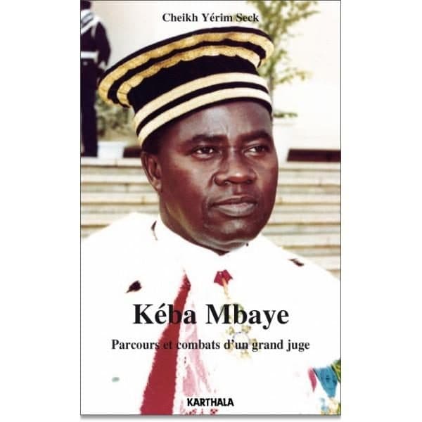 Couverture de « LE JUGE Kéba MBAYE »