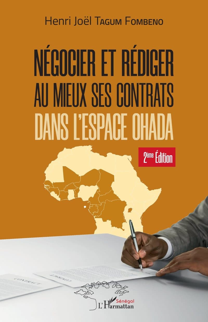 Couverture de « Négocier et rédiger au mieux ses contrats dans l'espace Ohada »