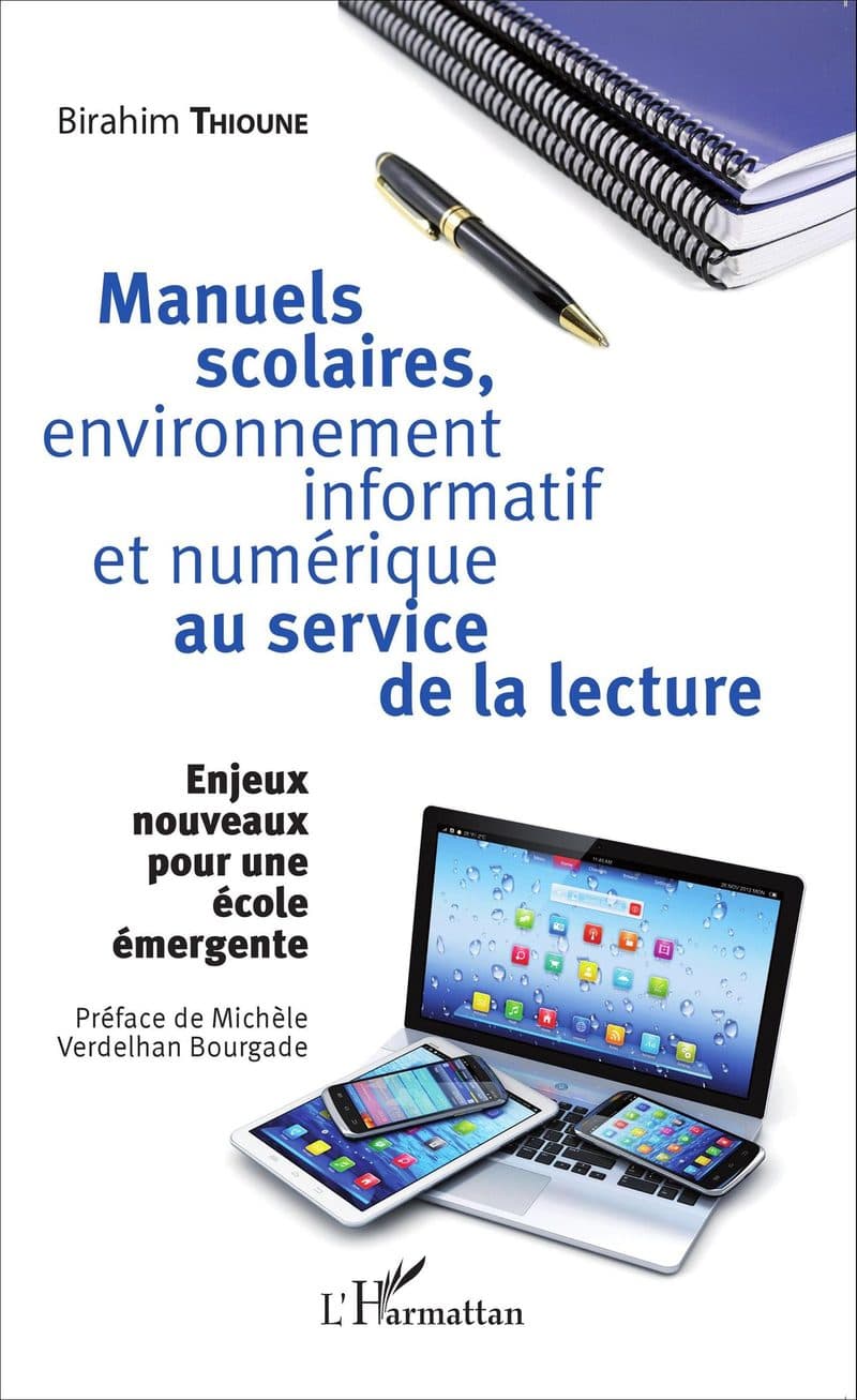 Couverture de « Manuels scolaires, environnement informatif et numérique au service de la lecture »