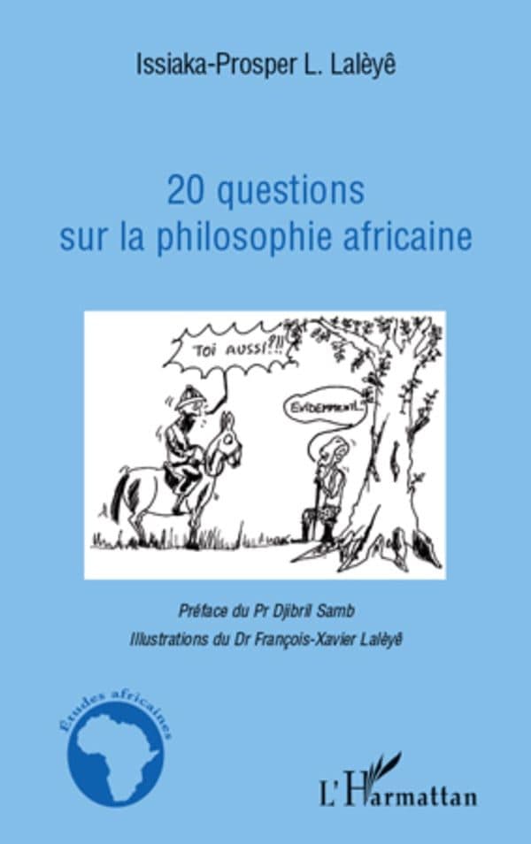 Couverture de « 20 questions sur la philosophie africaine »