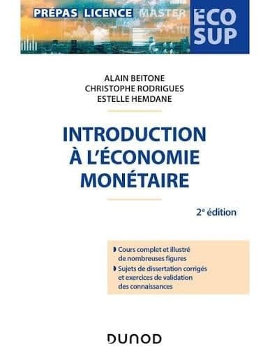 Couverture de « INTRODUCTION A L'ECONOMIE MONETAIRE 2e EDITION »